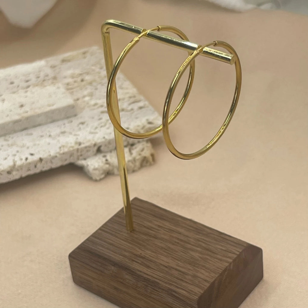 Velara — Gold Hoop Earrings