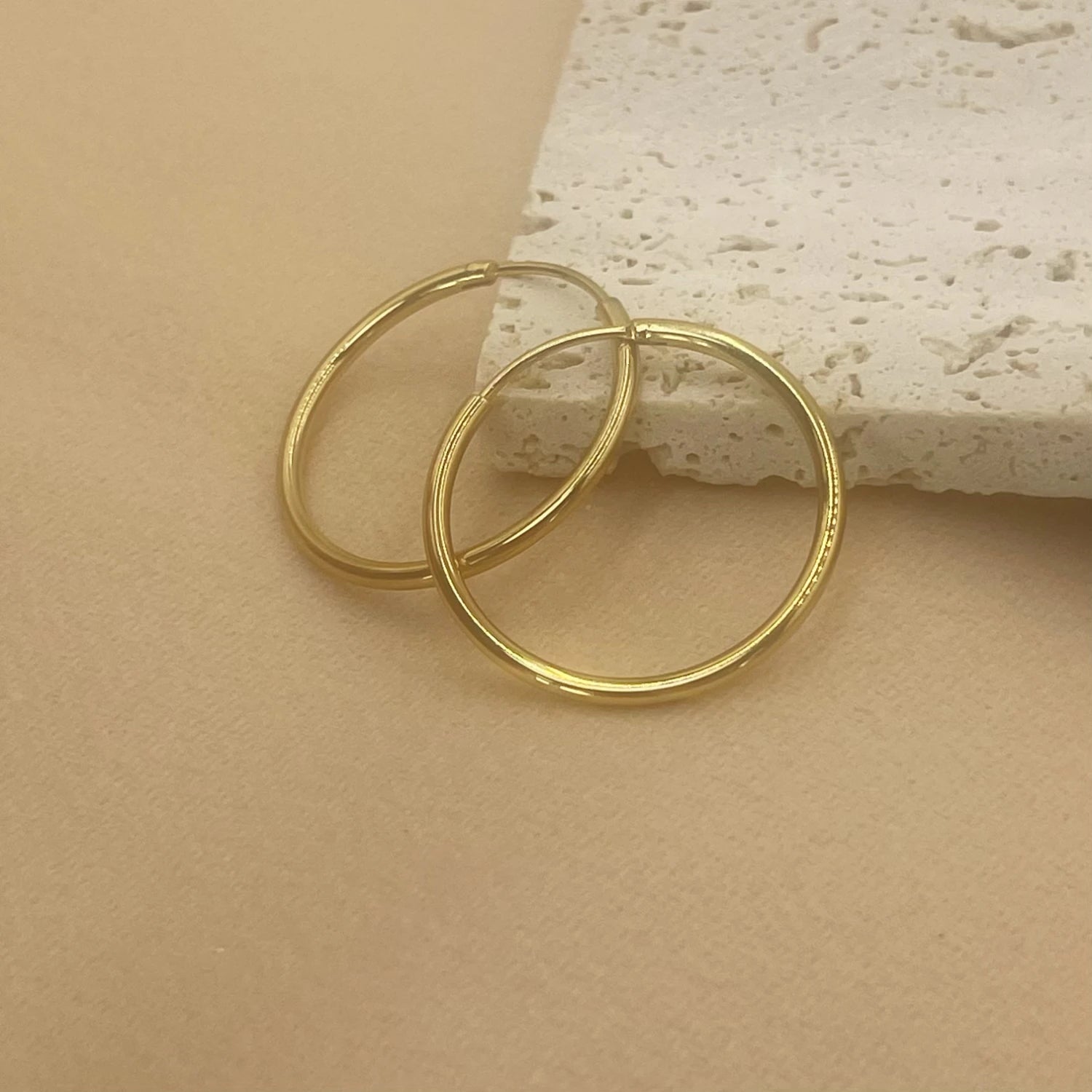 Velara — Gold Hoop Earrings